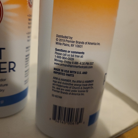 Arm & Hammer Grooming 4 Arm Hammer Foot Powder Poshmark